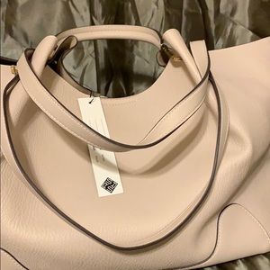 NWT Sondra Roberts Squared Shoulder Satchel